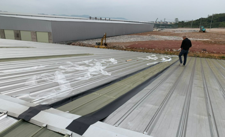 监利厂房屋面防水维修案例